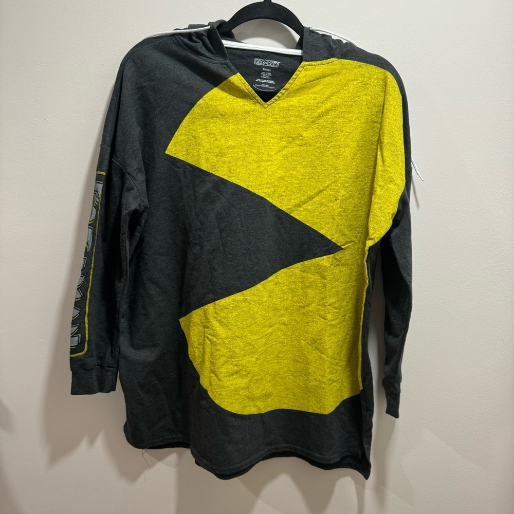 Pacman lLight Sweater Size XS Gray Color